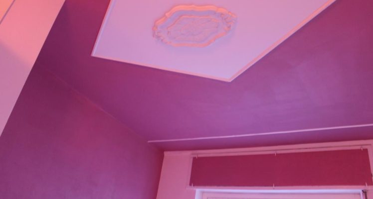 soffitto rossa tripla